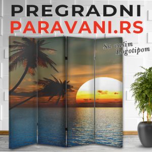 Paravani sa zalaskom sunca