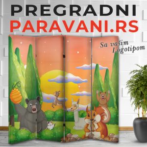 Paravan za bebi sobice 011