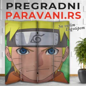 Paravan za dečije sobe - Naruto 002