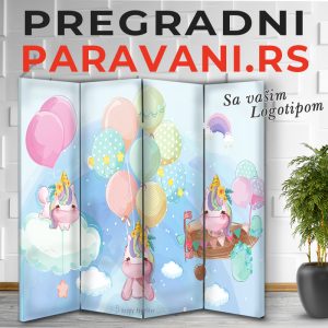 Paravan za bebi sobice 030