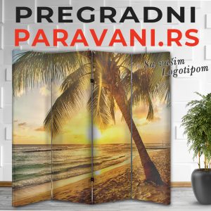 Pregradni paravan - Zalazak sunca 031