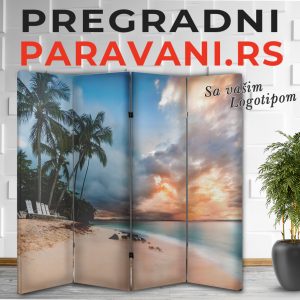 Pregradni paravan - Zalazak sunca 032