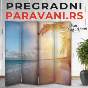 Pregradni paravan - Zalazak sunca 033