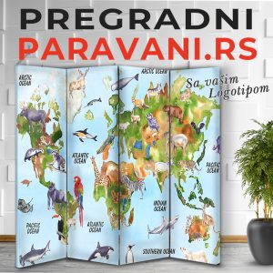 Paravan za bebi sobice 035