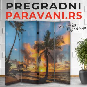 Pregradni paravan - Zalazak sunca 036