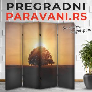 Pregradni paravan - Zalazak sunca 038