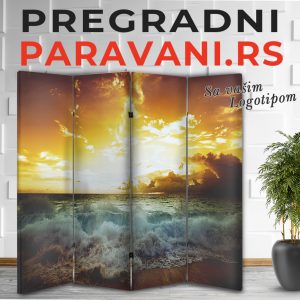 Pregradni paravan - Zalazak sunca 041