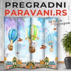 Paravan za bebi sobice 042
