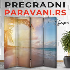 Pregradni paravan - Zalazak sunca 042