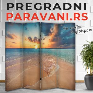 Pregradni paravan - Zalazak sunca 044