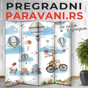 Paravan za bebi sobice 045