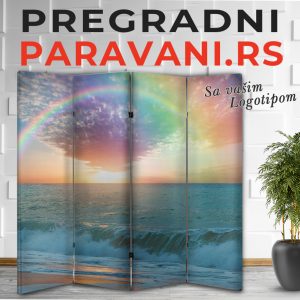 Pregradni paravan - Zalazak sunca 048