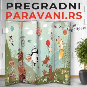 Paravan za bebi sobice 049
