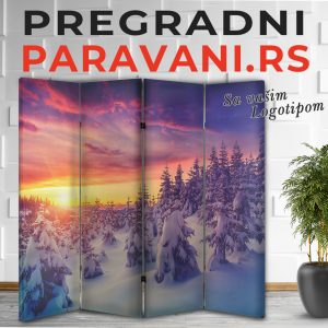 Pregradni paravan - Zalazak sunca 051