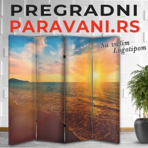 Pregradni paravan - Zalazak sunca 053