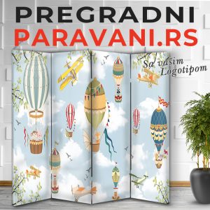 Paravan za bebi sobice 054