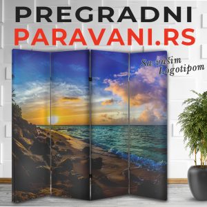 Pregradni paravan - Zalazak sunca 054