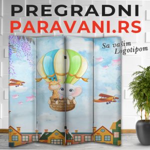 Paravan za bebi sobice 008