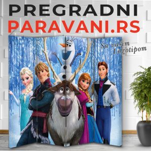 Pravan za decije sobe - Frozen 002