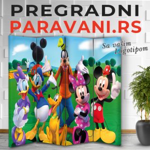 Pravan za decije sobe - Miki maus