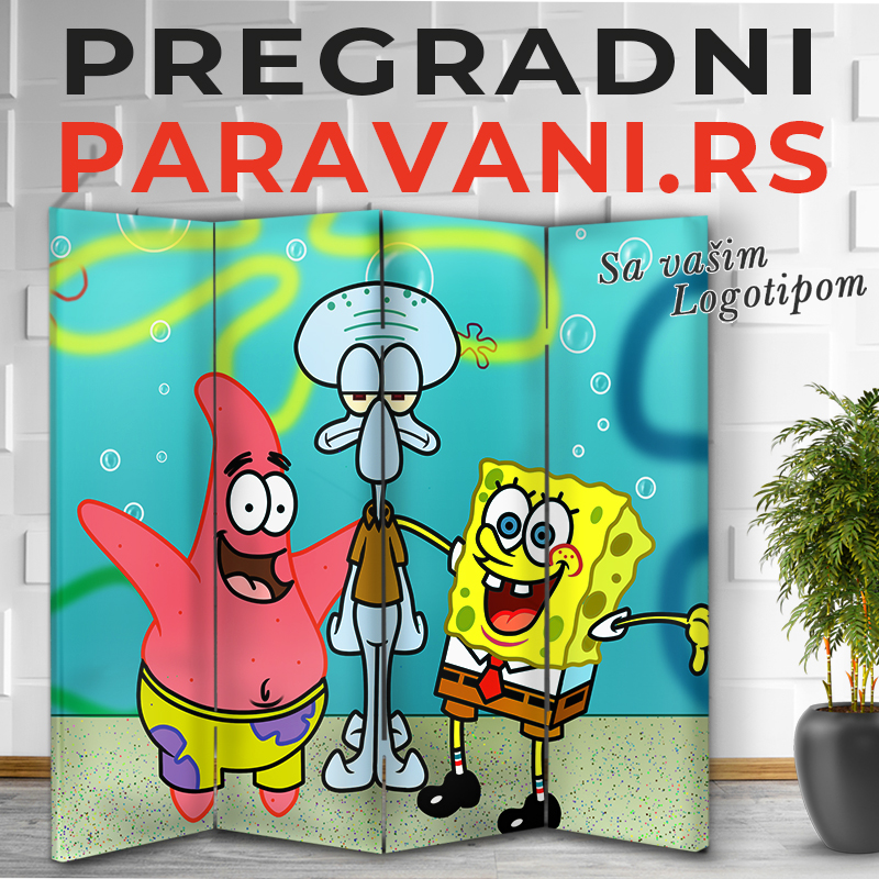 Pravan Za Decije Sobe - Sundjer Bob 001 1 Pravan za decije sobe - sundjer bob 001