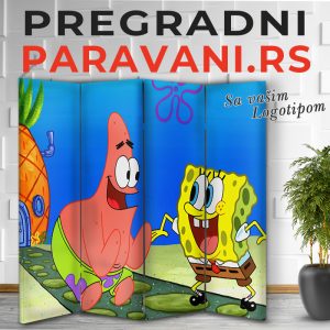Pravan za decije sobe - Sundjer bob 002