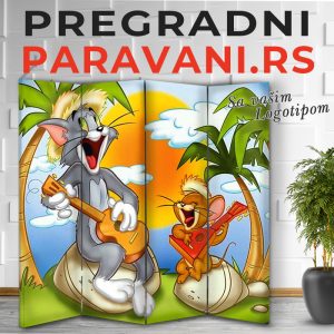 Pravan za decije sobe - Tom i Dzeri