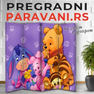 Pravan za decije sobe - Vini Pu 001