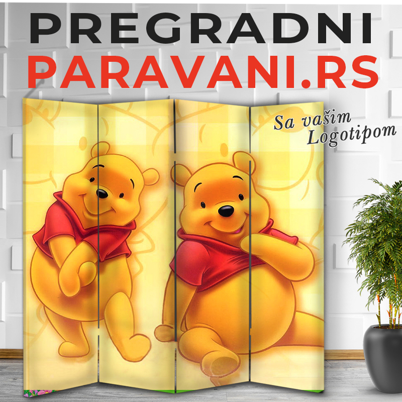 Veseli pregradni paravan za dečiju sobu